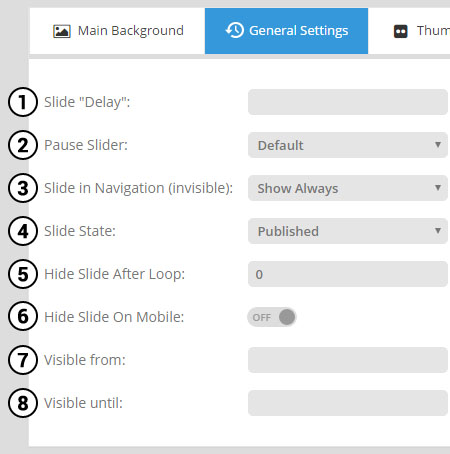 slide-general-settings