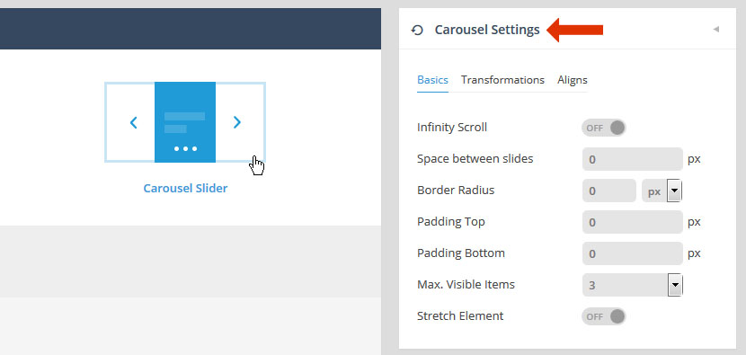 carousel-settings