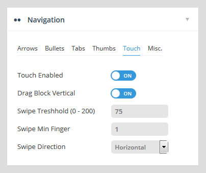 navigation-touch
