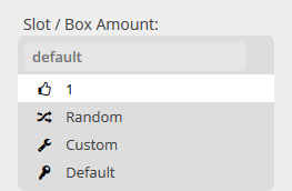 slot-box-amount
